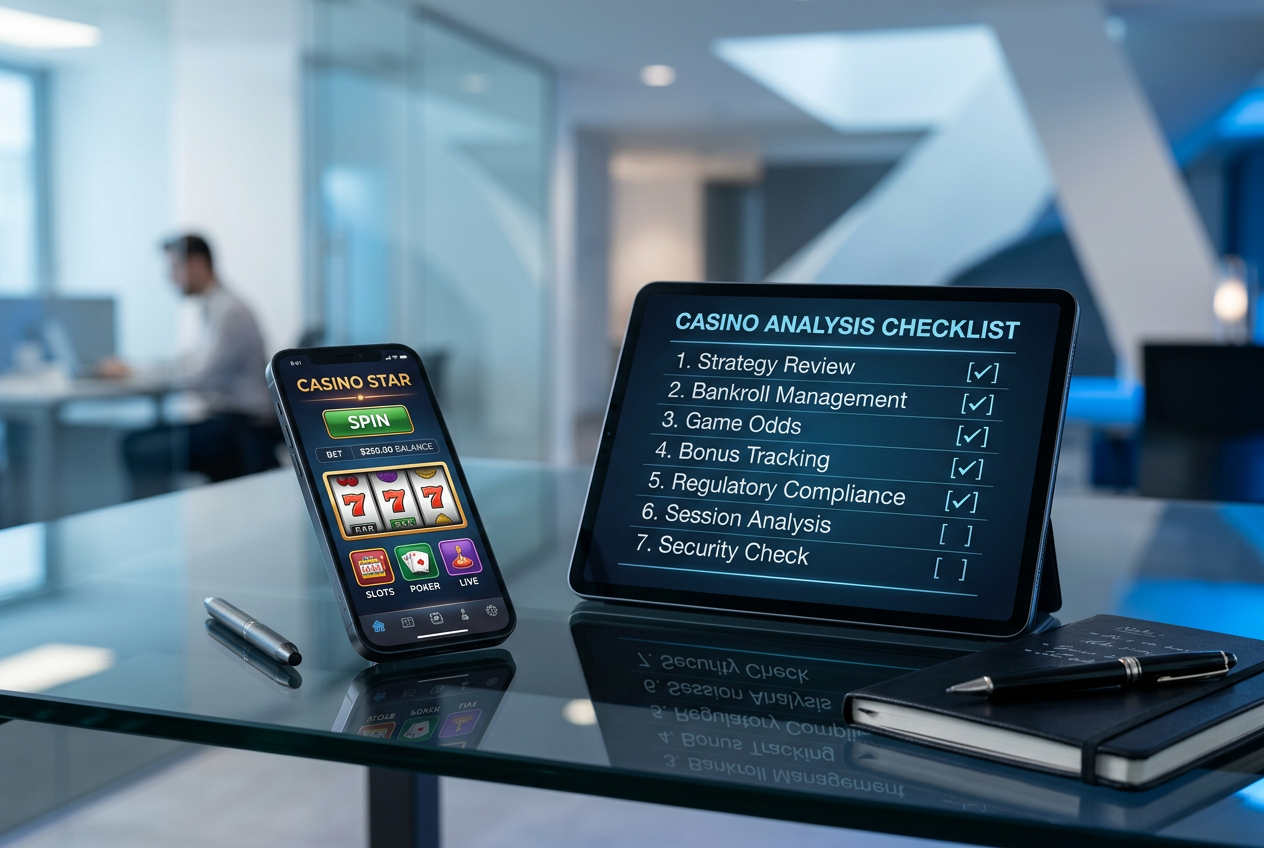 Professional testing methodology for online casinos