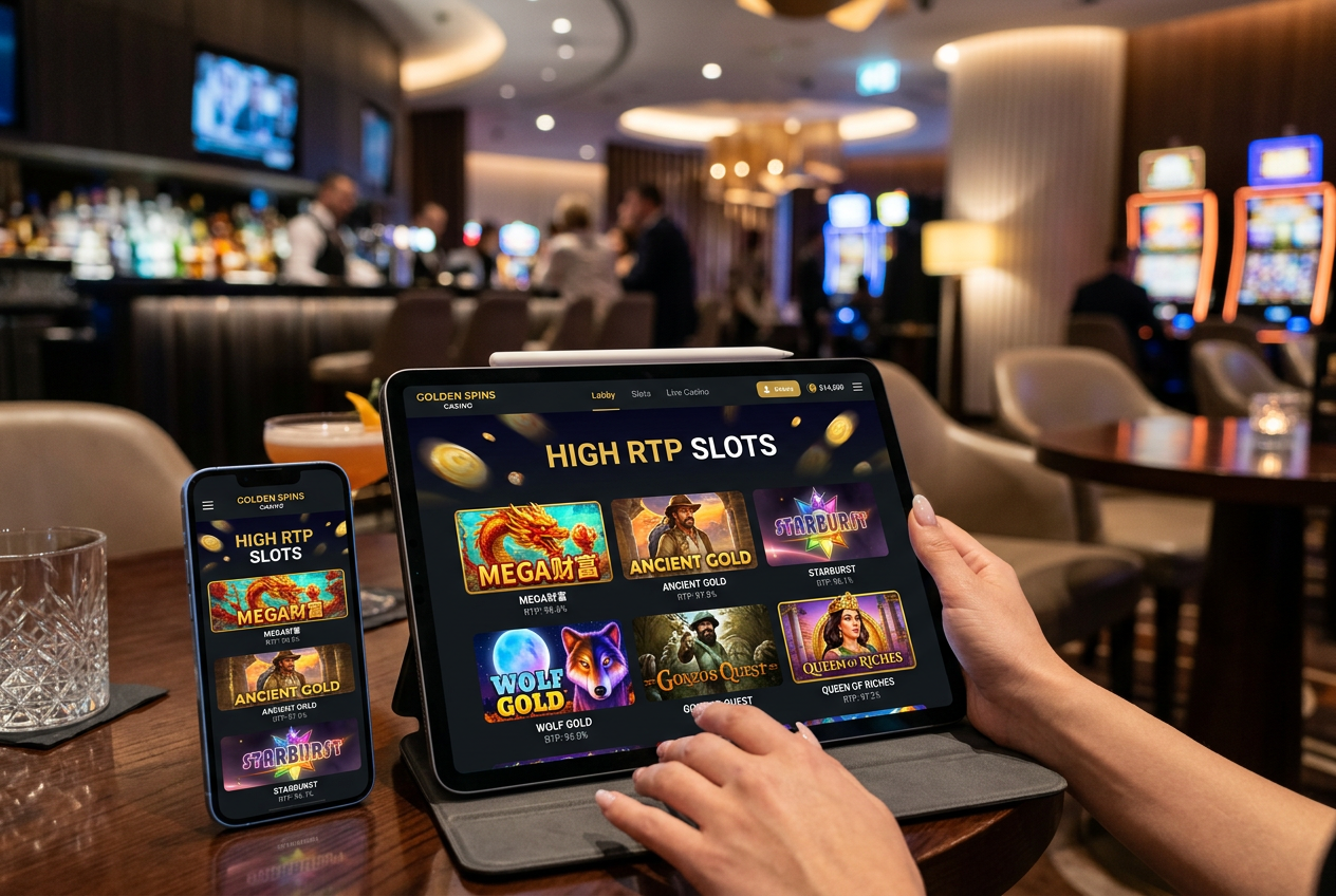 High RTP online casino slot selection interface